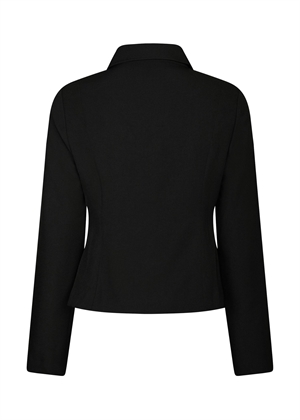 Bertha structure bluse Black Neo Noir 